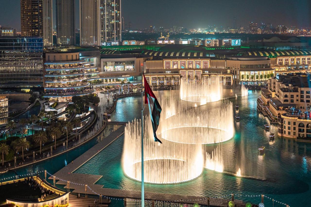 Elite Royal Apartment - Full Burj Khalifa & Fountain View - Ruby Dubaj Exteriér fotografie